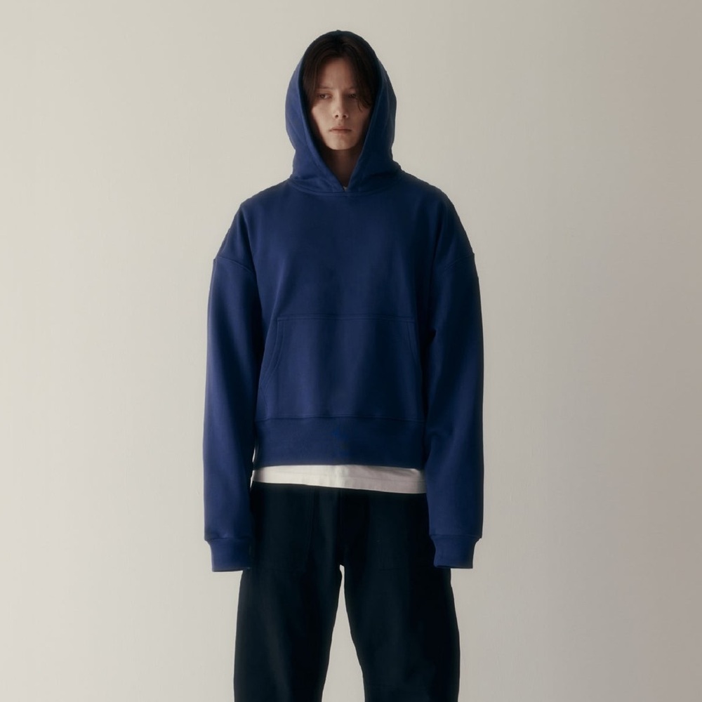 Porter James Hoodie Washed Blue